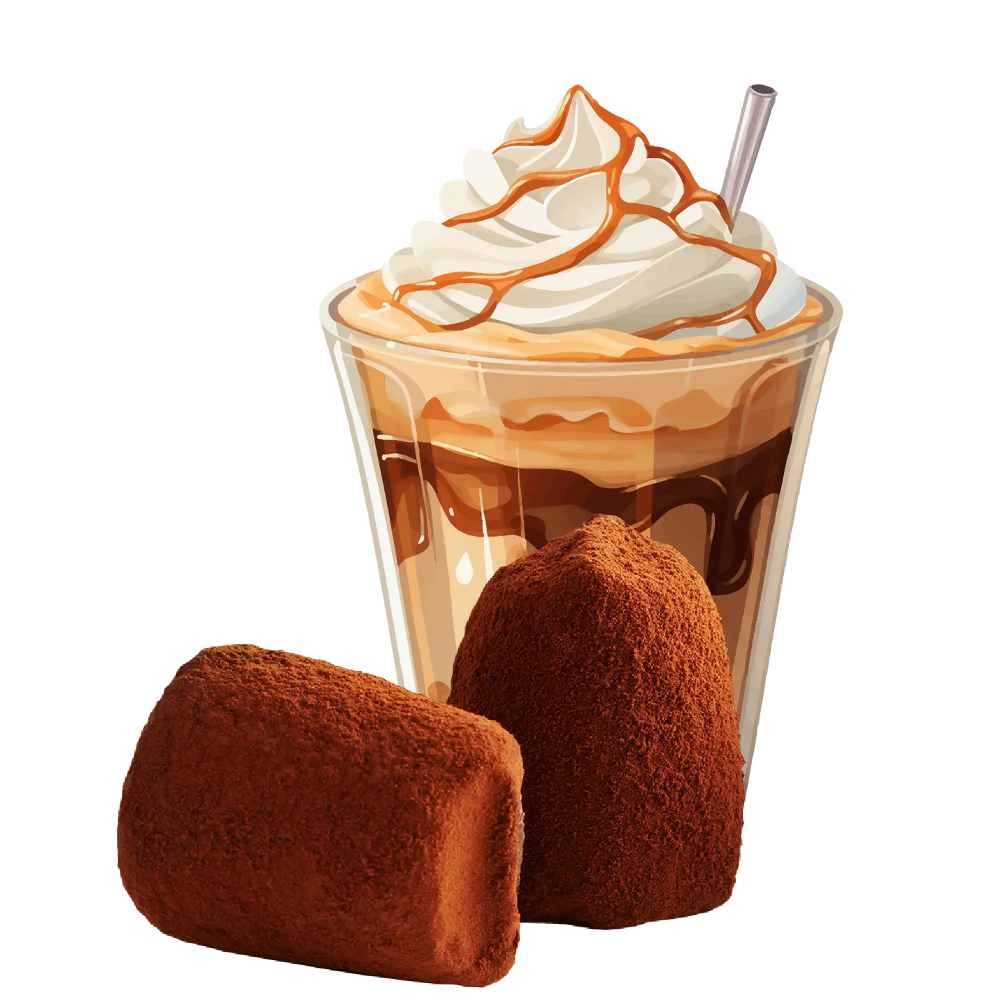 Caramel Macchiato Chocolate Truffles - Bulk-0