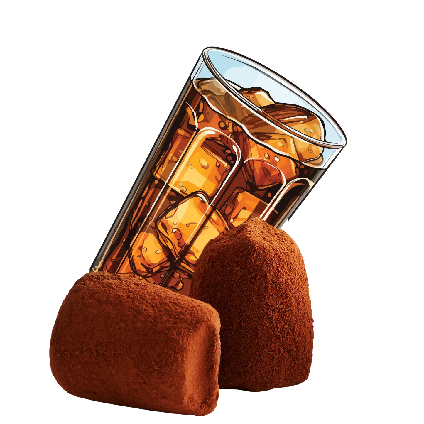 Fizzy Cola chocolate truffles - bulk-0