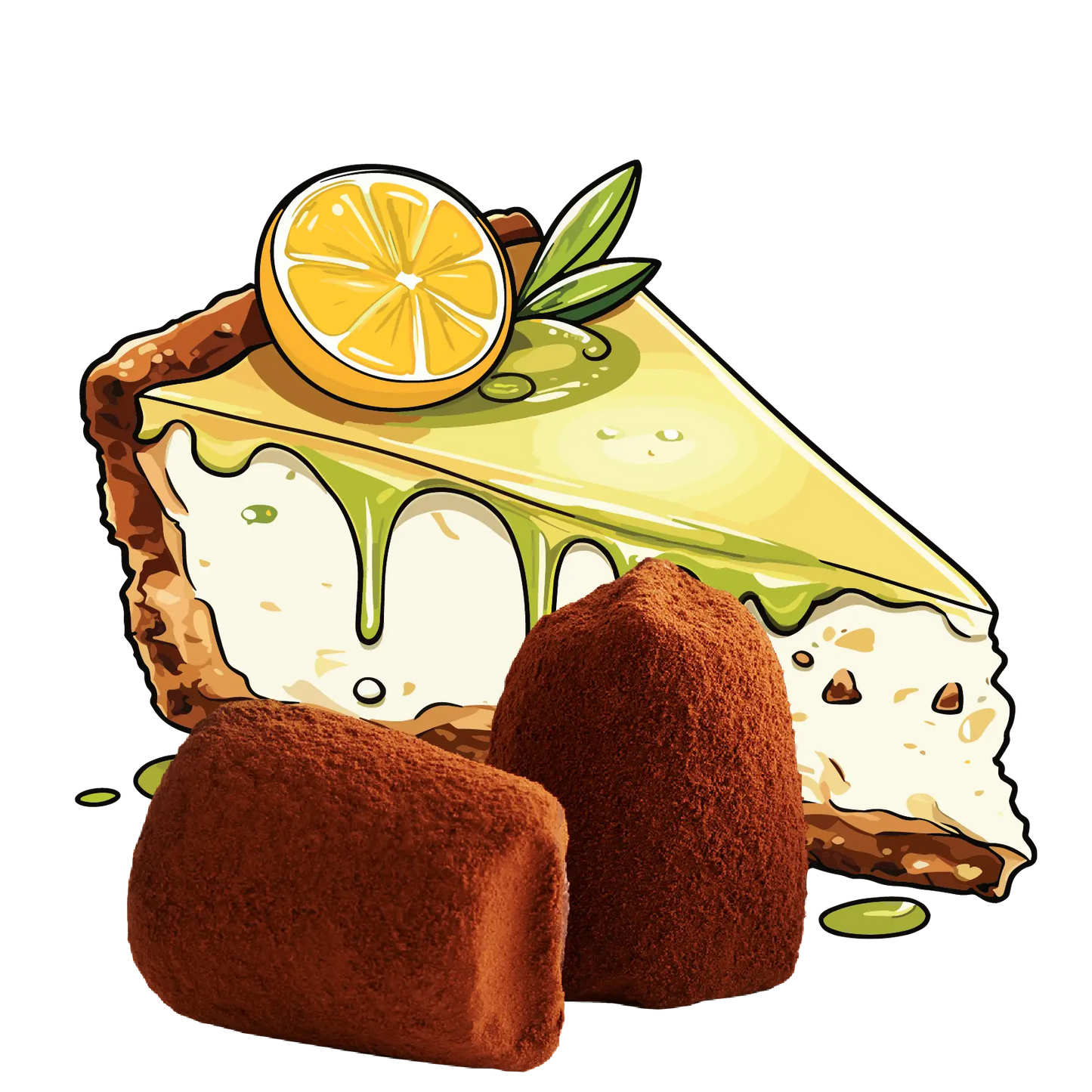 Lemon Pie Chocolate Truffles - bulk-0