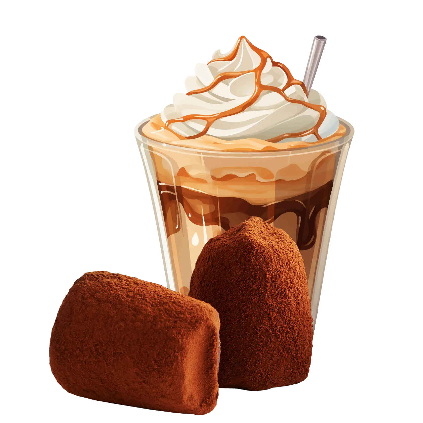 Caramel Macchiato Chocolate Truffles - Bulk-0