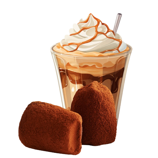 Caramel Macchiato Chocolate Truffles - Bulk-0