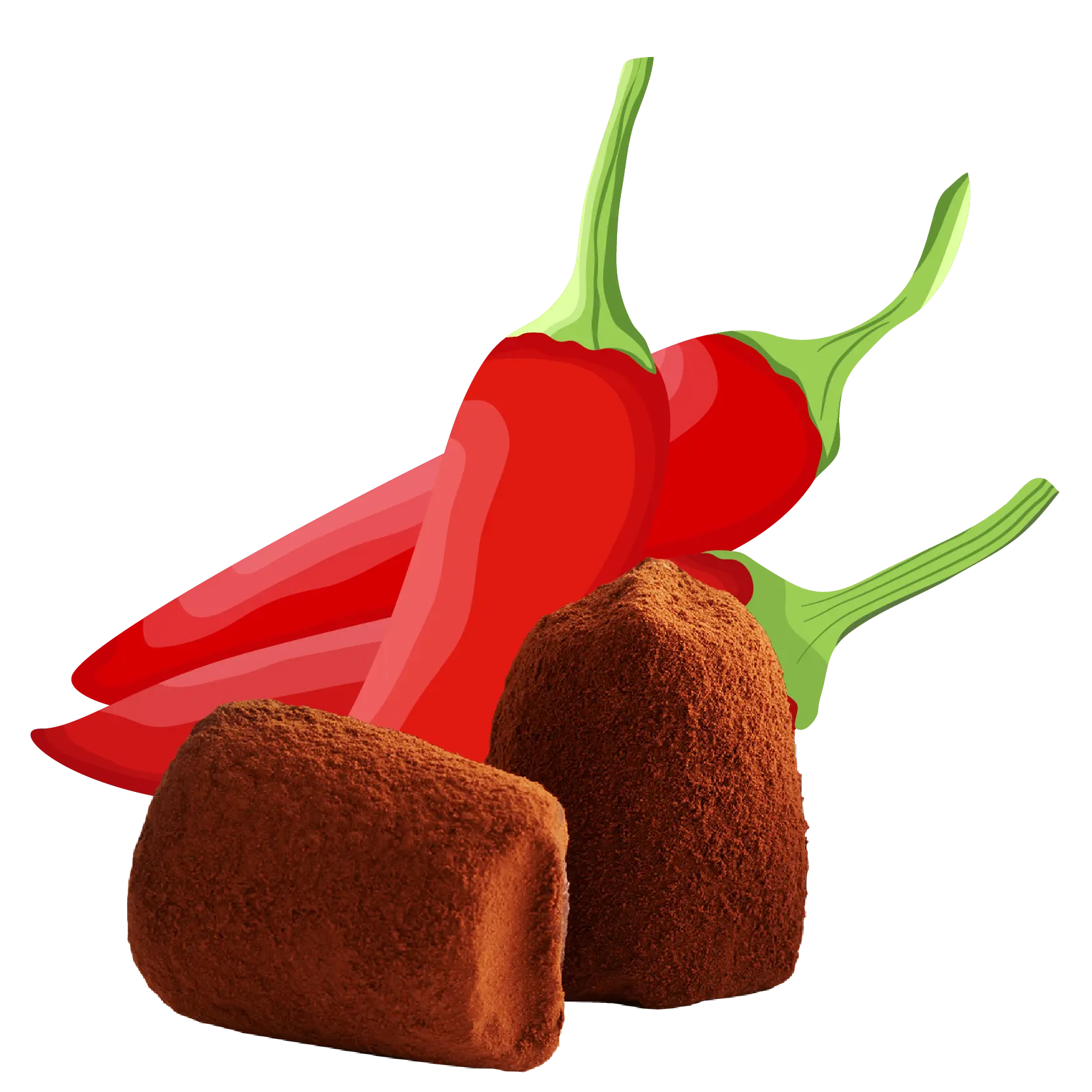 Chili Chocolate Truffles - Bulk-0