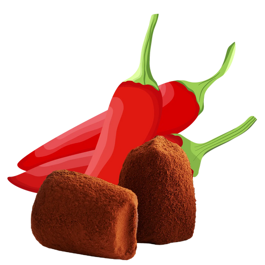 Chili Chocolate Truffles - Bulk-0