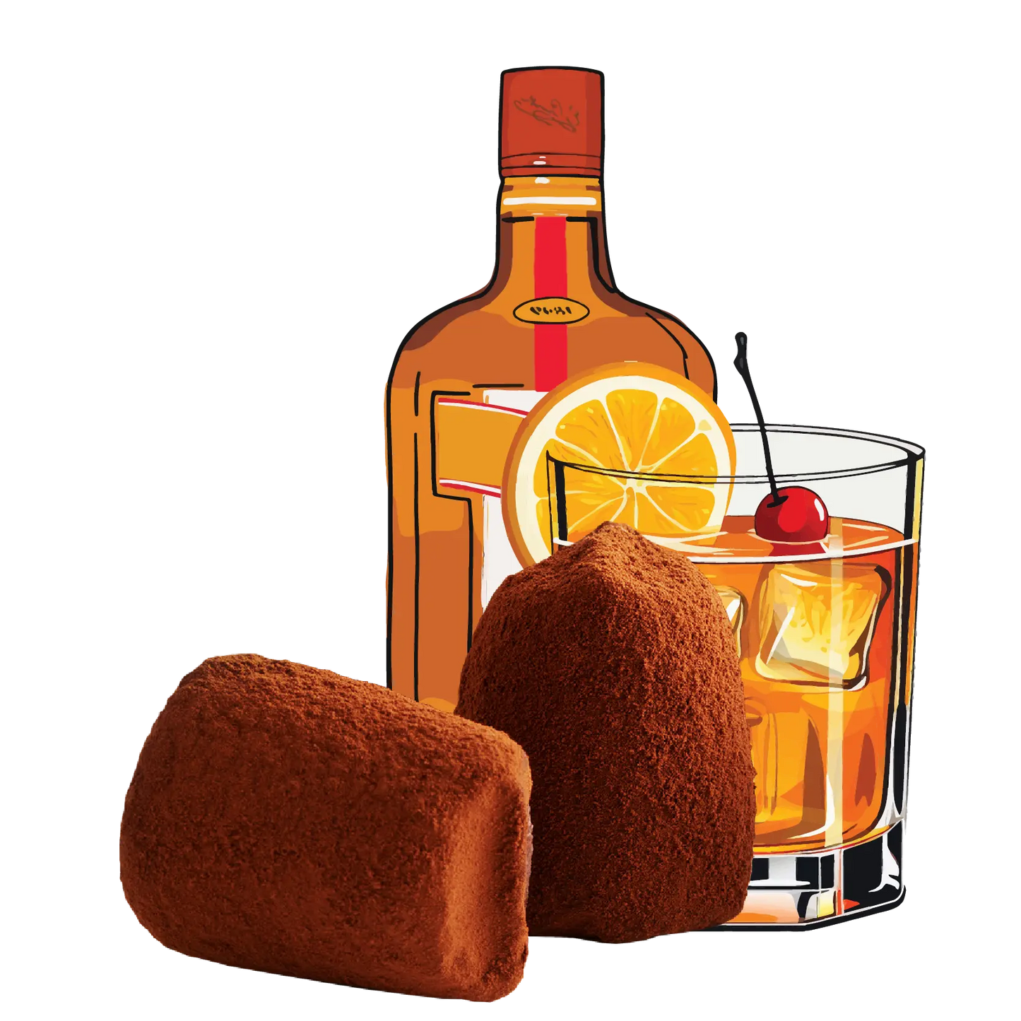 Cointreau Chocolate Truffles - bulk-0