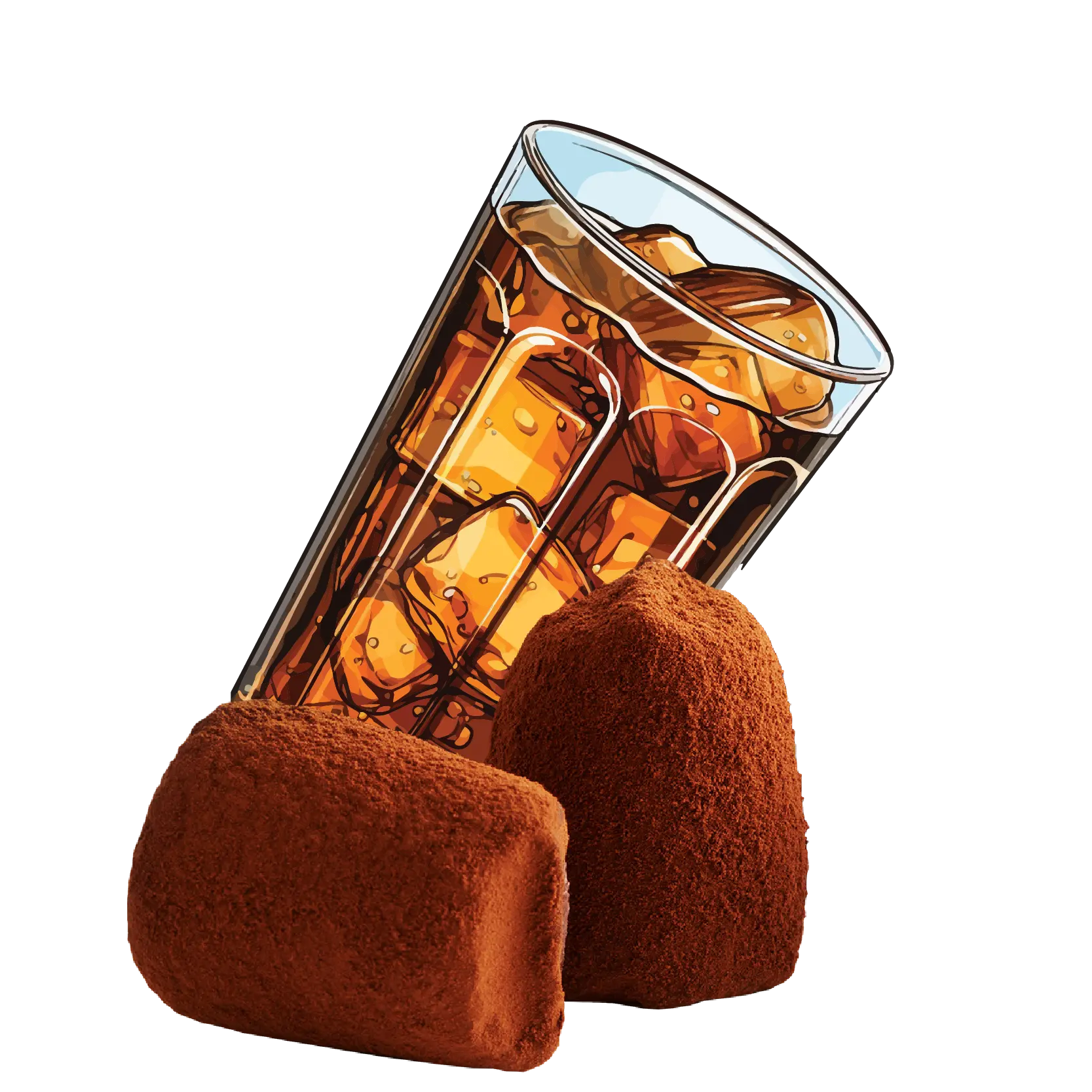 Fizzy Cola chocolate truffles - bulk-0