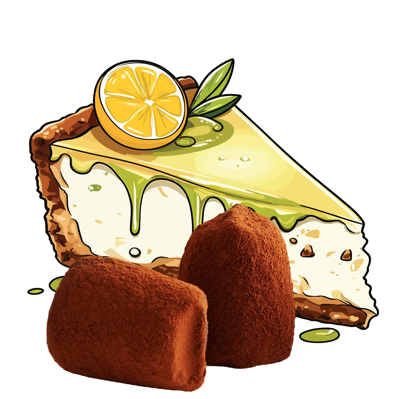 Lemon Pie Chocolate Truffles - bulk-0